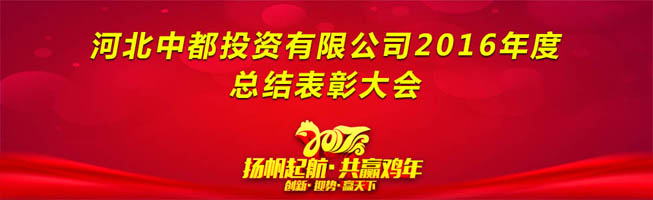 中都投資召開2016年總結(jié)表彰大會(huì)